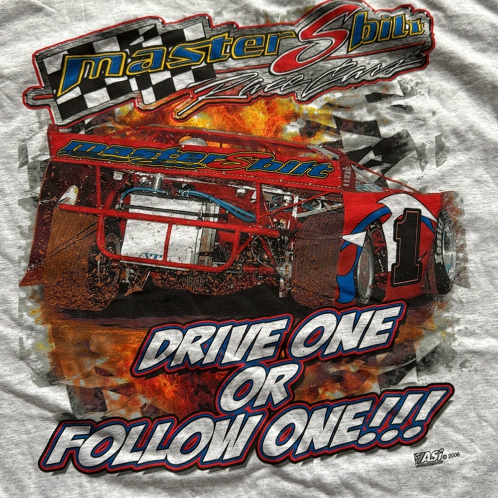 Vintage Masters Bilt Race Cars T-Shirt / XL - Picture 3 of 7